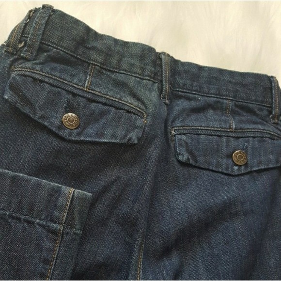 Y2K JEANS WIDE LEG DENIM PANTS SZ 0 INSEAM 32" - Picture 4 of 8